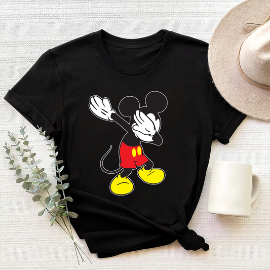 Disney Rock And Roll Shirt, Dabbing Mickey Shirt, Mickey Ears, Disney Shirt, Disneyland Shirt, Kids Disney Shirt, Funny Disney Shirt