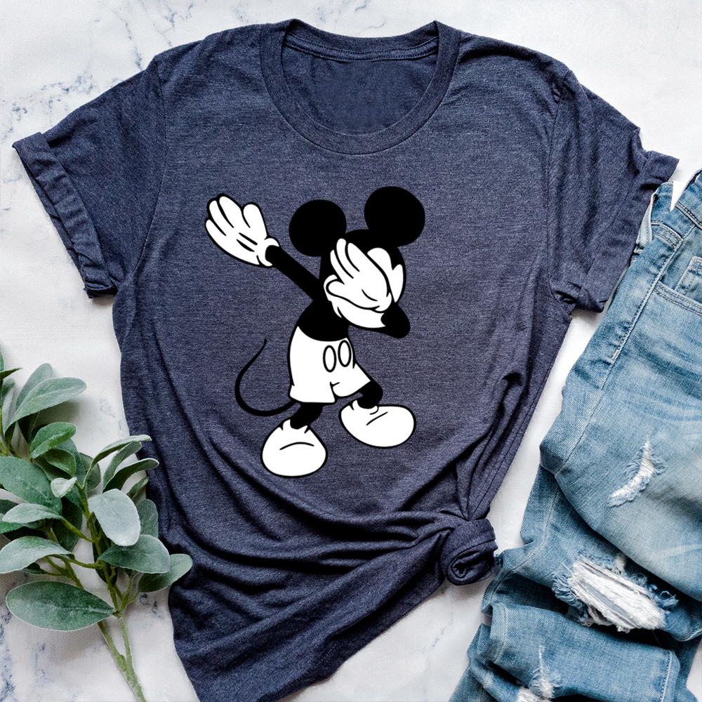 Disney Rock And Roll Shirt, Dabbing Mickey Shirt, Mickey Ears, Disney Shirt, Disneyland Shirt, Kids Disney Shirt, Funny Disney Shirt