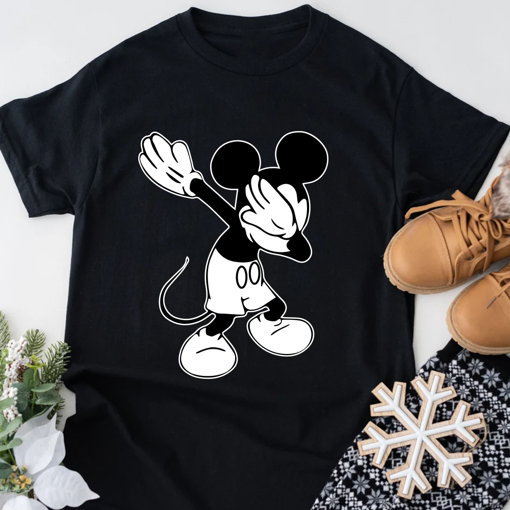 Disney Rock And Roll Shirt, Dabbing Mickey Shirt, Mickey Ears, Disney Shirt, Disneyland Shirt, Kids Disney Shirt, Funny Disney Shirt