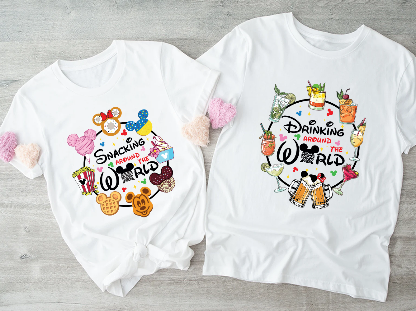 Disney drinking shirts sales