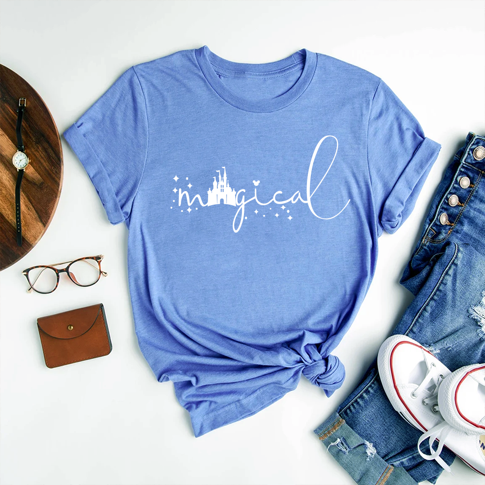 Disney Magical shirt, Disney shirt, Disneyland gift, Disney gift, Disney castle Tee