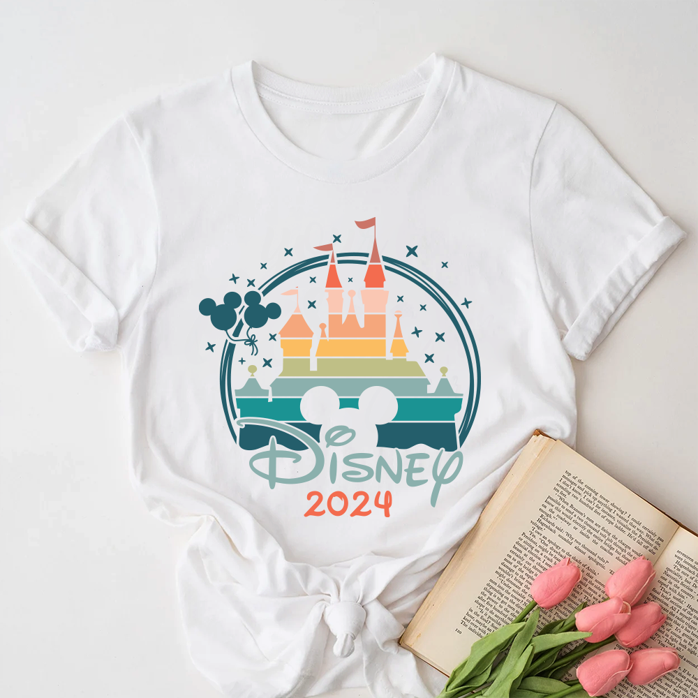 Disney Castle 2024 Shirts, Disney Family Matching Tshirts, Custom Disney Family 2024, Disney Trip Shirts, Disney 2024 Family Vacation Shirts