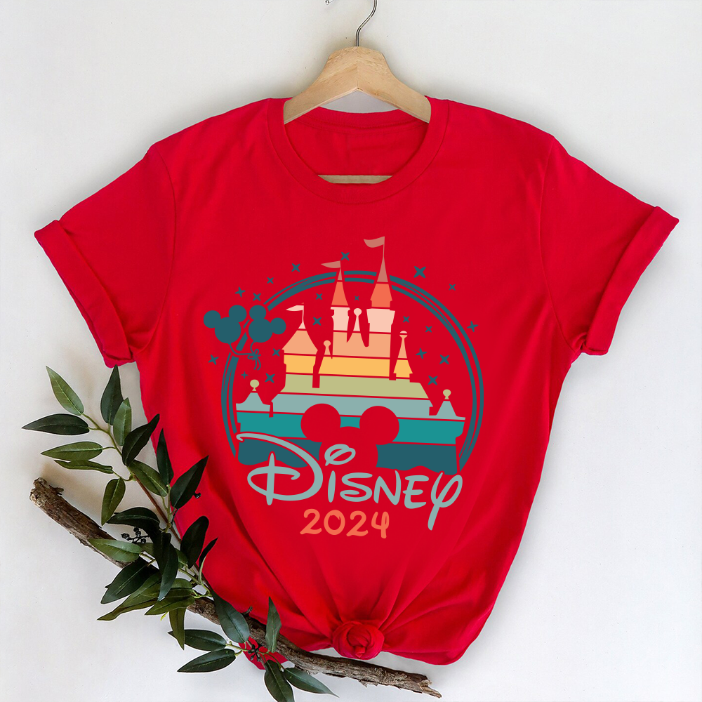 Disney Castle 2024 Shirts, Disney Family Matching Tshirts, Custom Disney Family 2024, Disney Trip Shirts, Disney 2024 Family Vacation Shirts