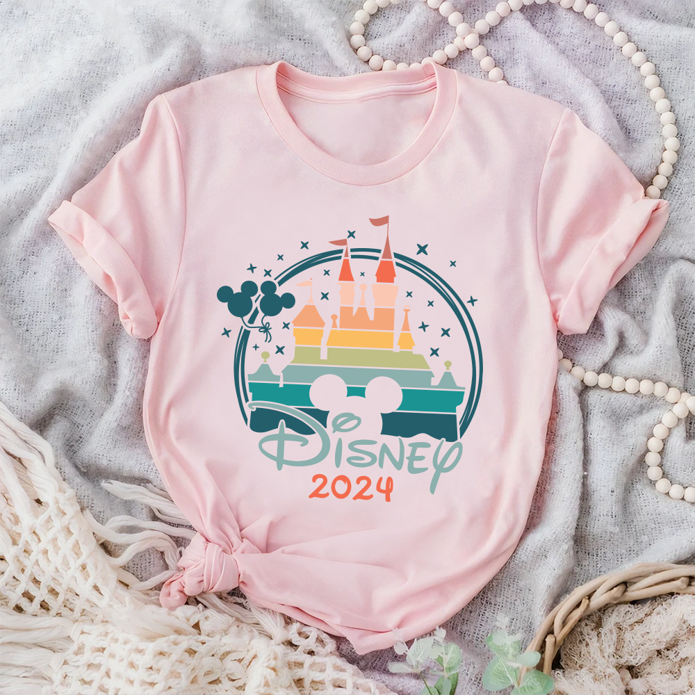 Disney Castle 2024 Shirts, Disney Family Matching Tshirts, Custom Disney Family 2024, Disney Trip Shirts, Disney 2024 Family Vacation Shirts