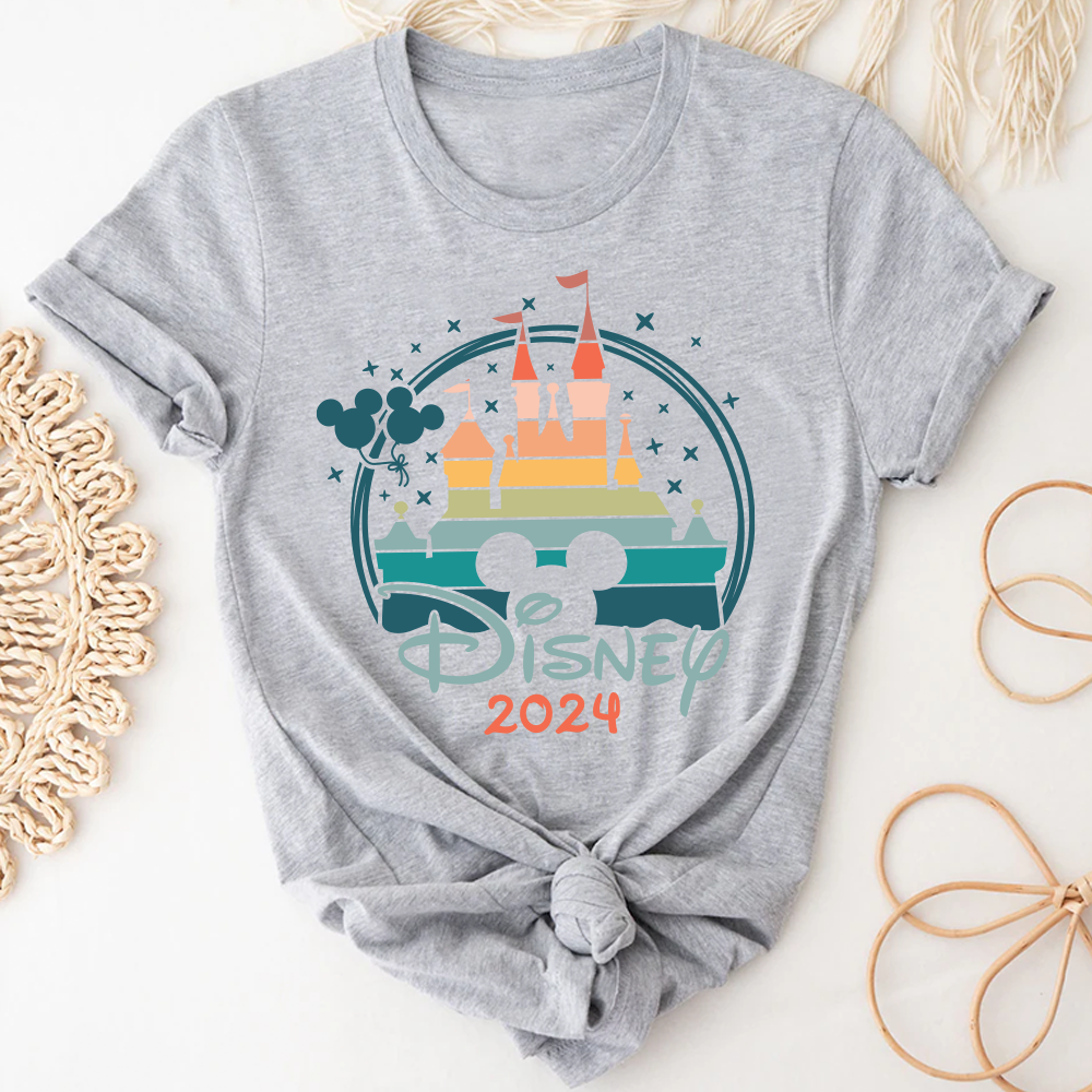 Disney Castle 2024 Shirts, Disney Family Matching Tshirts, Custom Disney Family 2024, Disney Trip Shirts, Disney 2024 Family Vacation Shirts