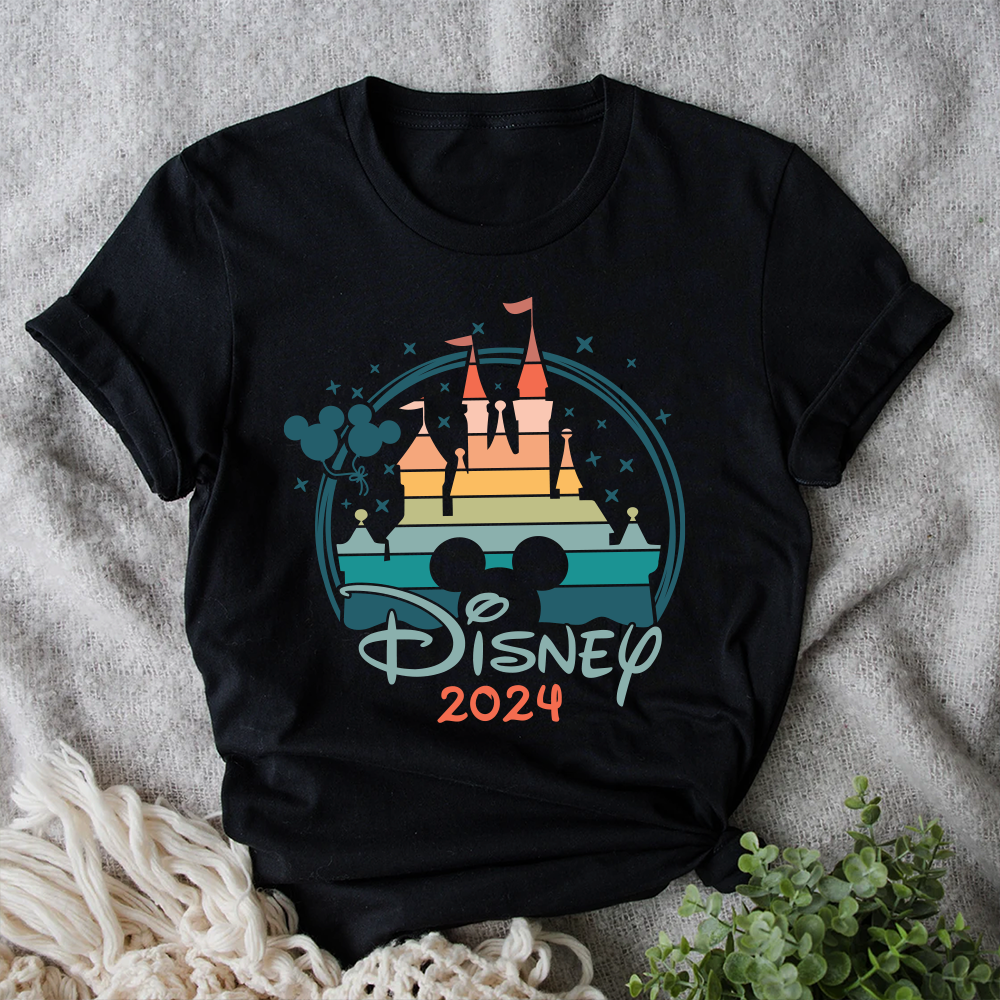 Disney Castle 2024 Shirts, Disney Family Matching Tshirts, Custom Disney Family 2024, Disney Trip Shirts, Disney 2024 Family Vacation Shirts