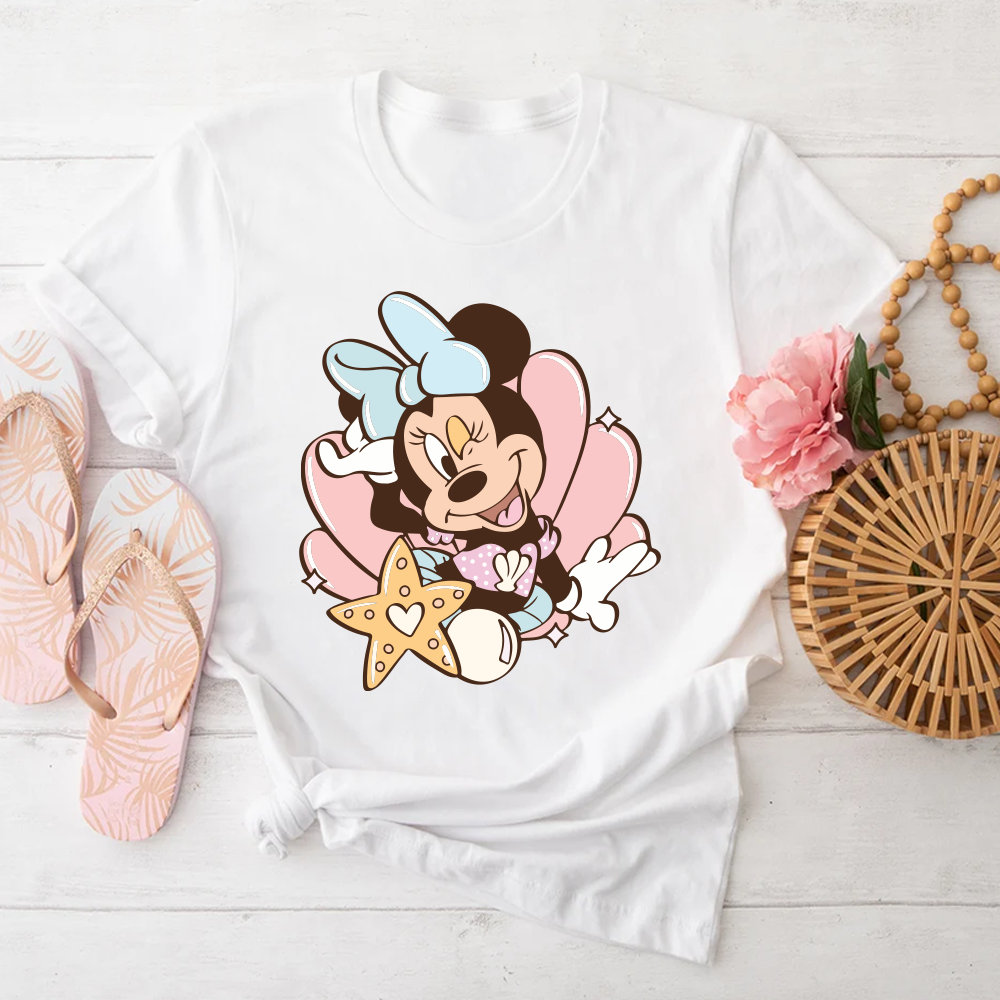 Minnie Mermaid Shirt, Mermaid Shirt, Minnie Mouse Shirt