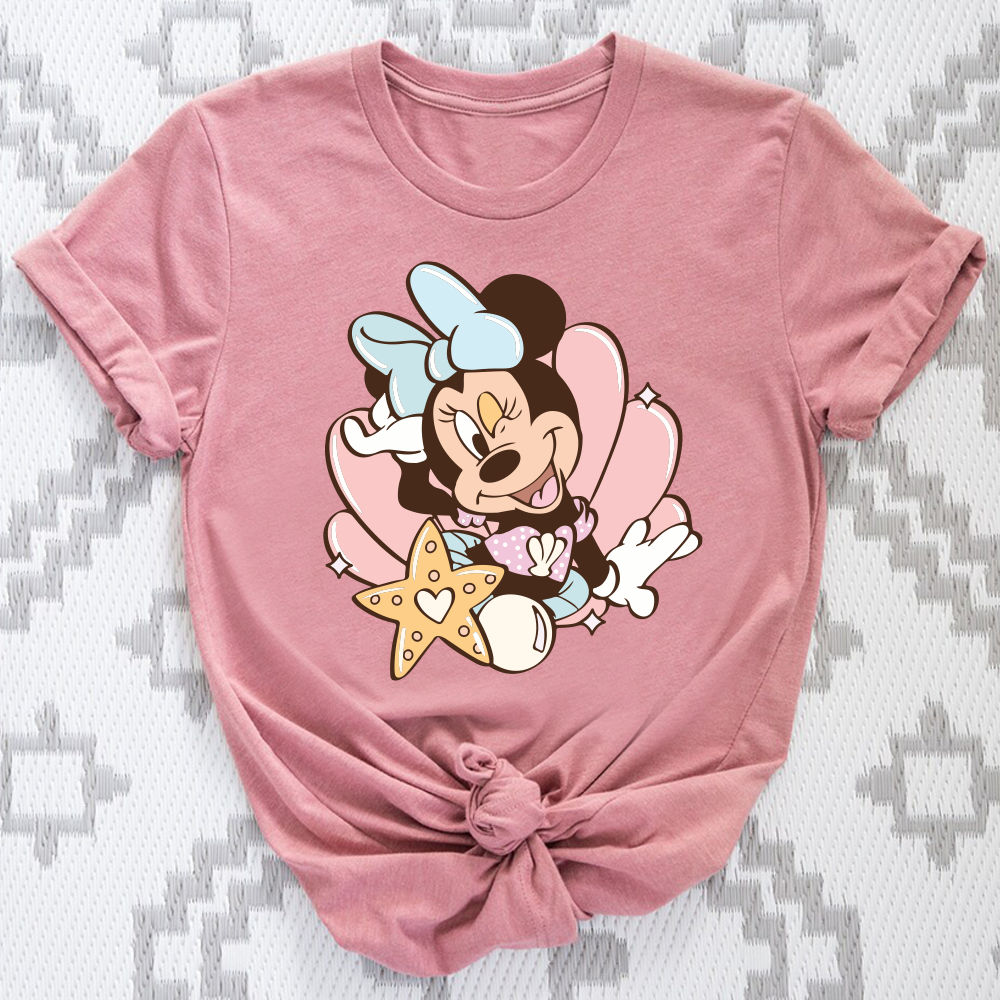 Minnie Mermaid Shirt, Mermaid Shirt, Minnie Mouse Shirt