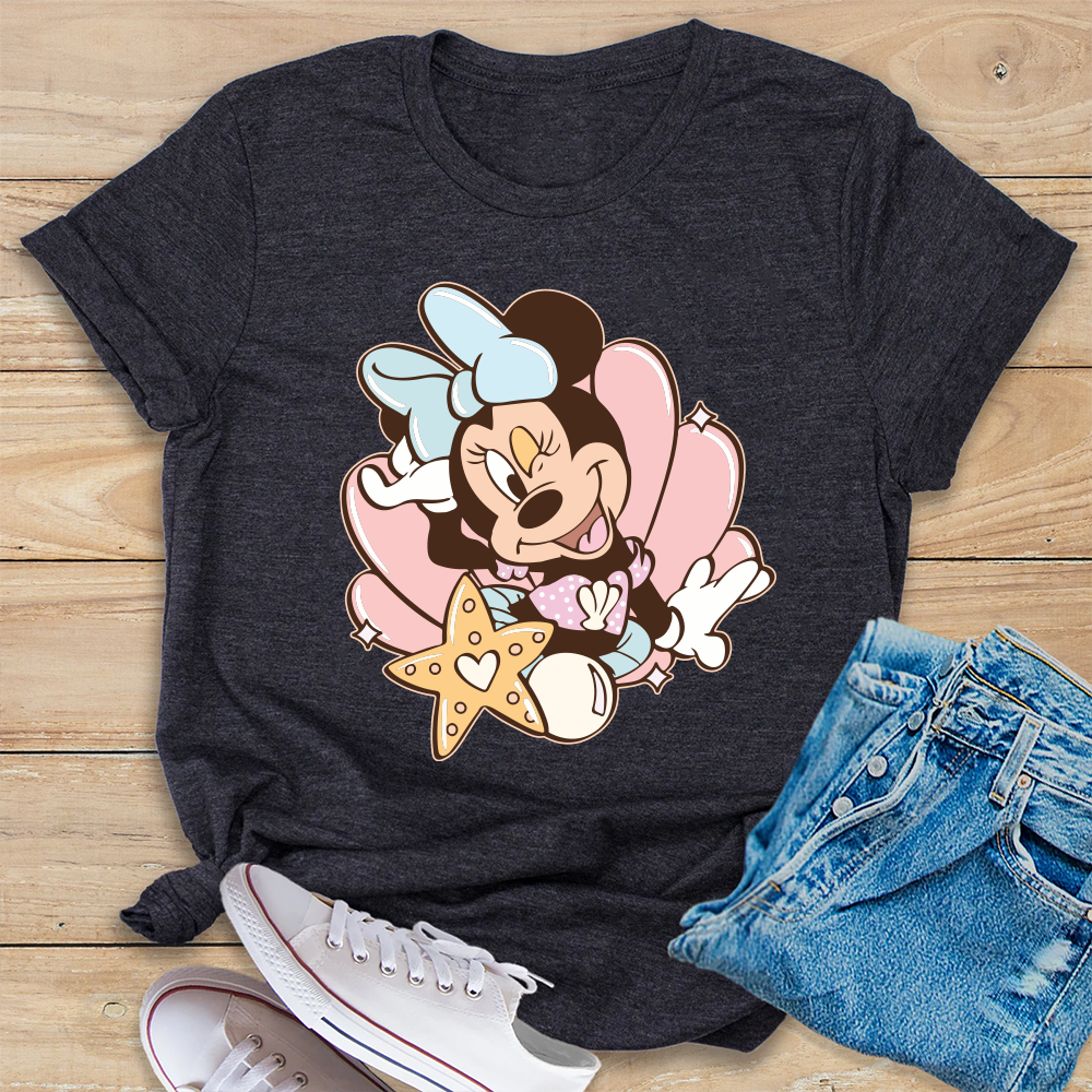 Minnie Mermaid Shirt, Mermaid Shirt, Minnie Mouse Shirt