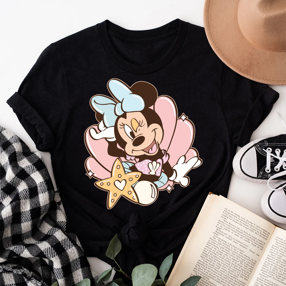 Minnie Mermaid Shirt, Mermaid Shirt, Minnie Mouse Shirt