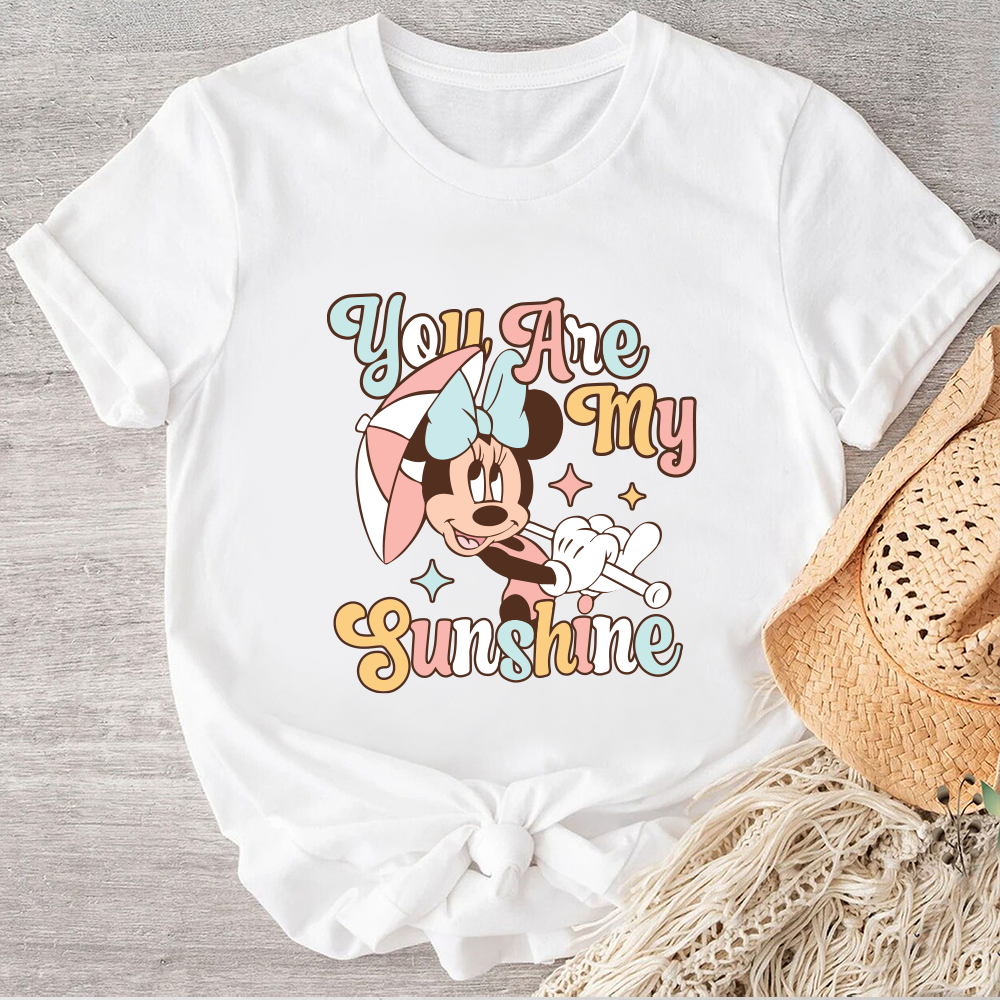 You Are My Sunshine Shirt,  Minnie Mouse Shirt