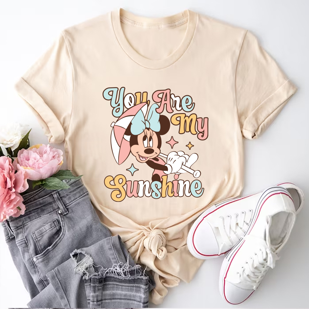 You Are My Sunshine Shirt,  Minnie Mouse Shirt