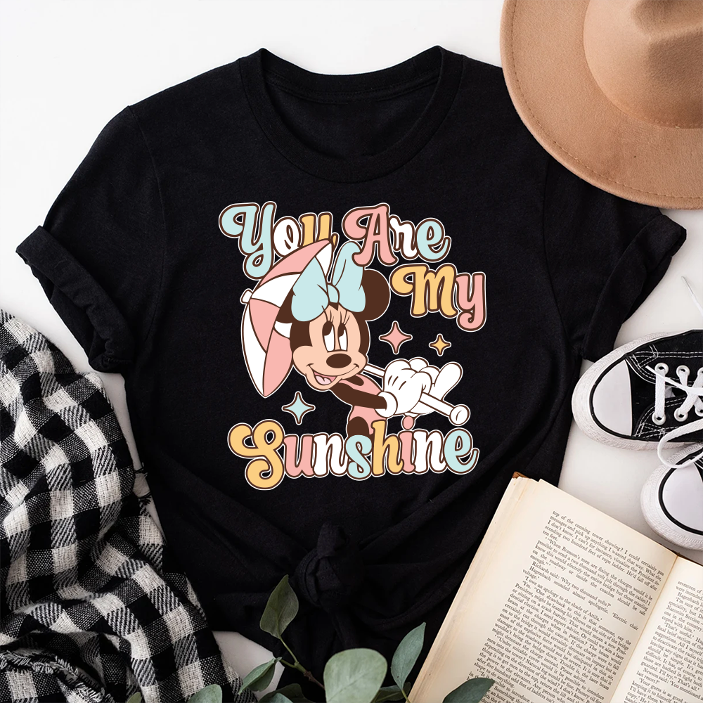 You Are My Sunshine Shirt,  Minnie Mouse Shirt