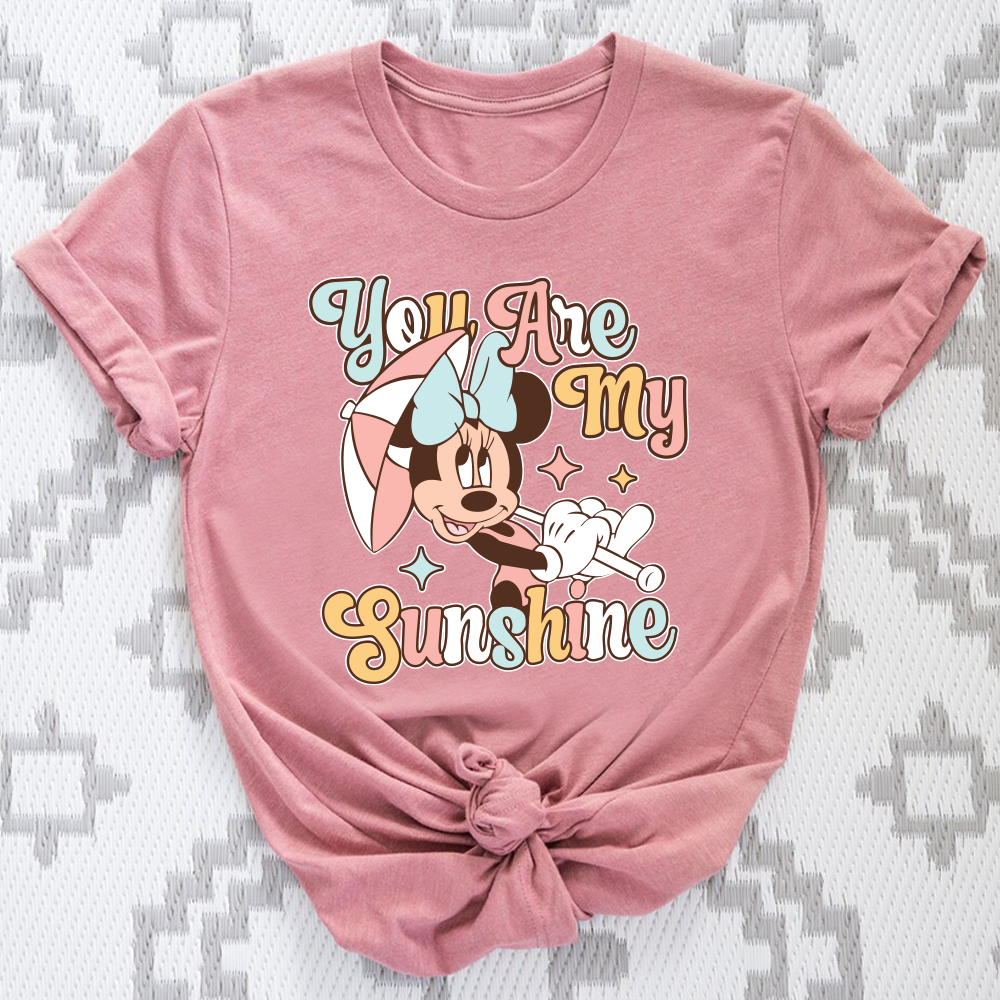 You Are My Sunshine Shirt,  Minnie Mouse Shirt