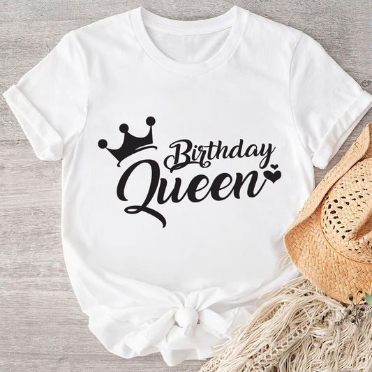 Birthday Queen T-Shirt, Birthday T-Shirt, Queen T-Shirt