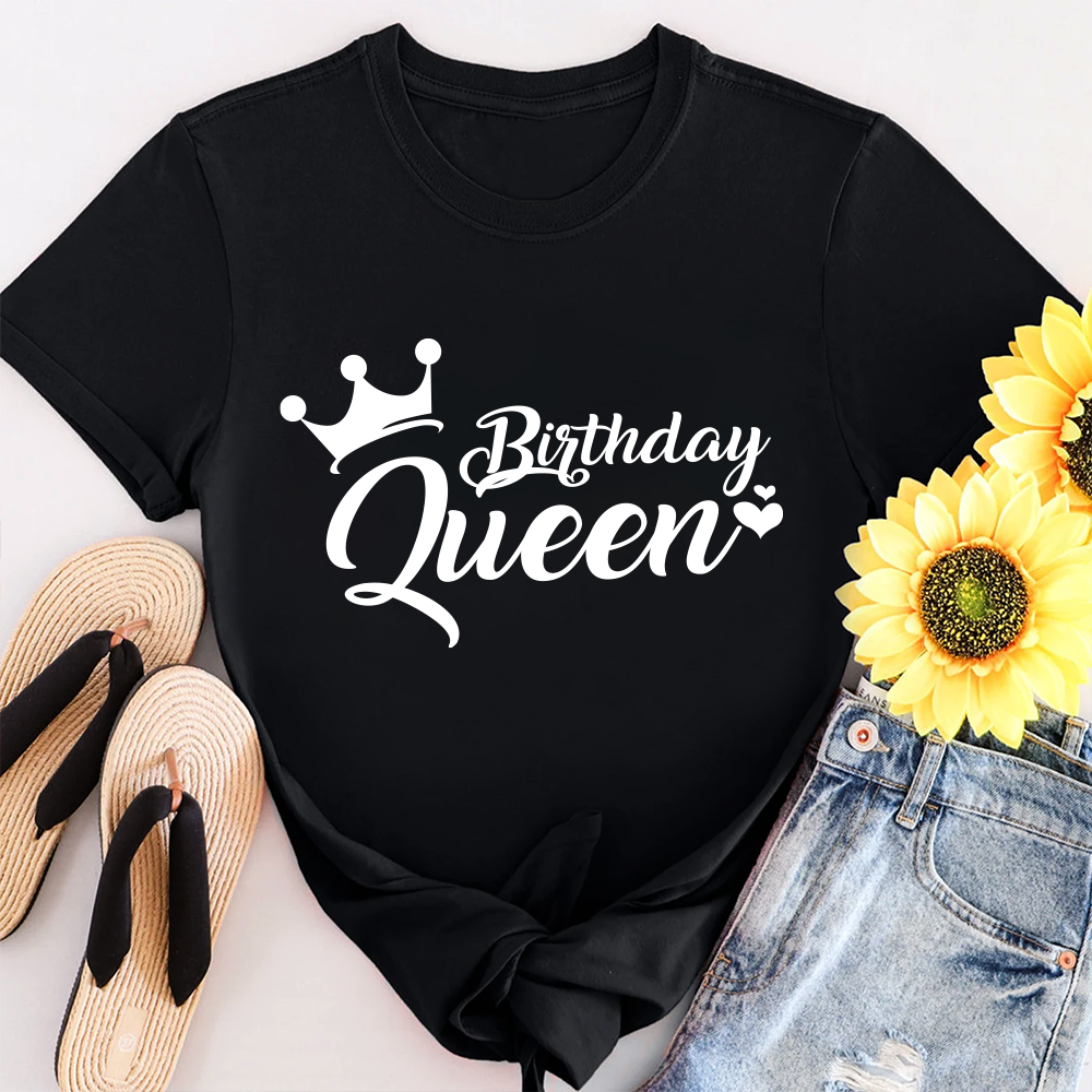 Birthday Queen T-Shirt, Birthday T-Shirt, Queen T-Shirt