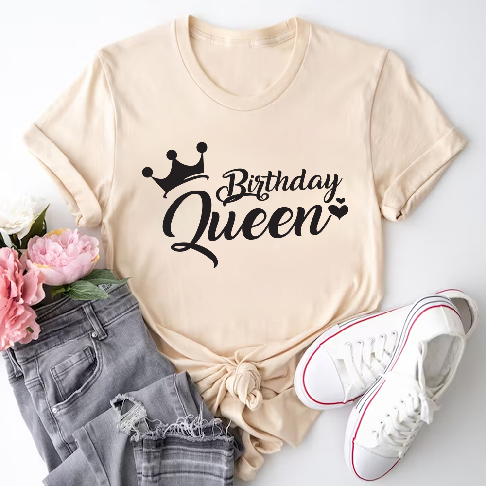 Birthday Queen T-Shirt, Birthday T-Shirt, Queen T-Shirt