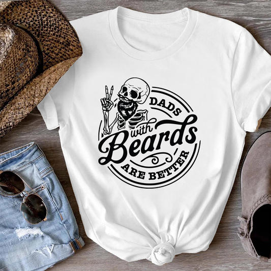 Dads With Beards Are Better Shirt, Father's Day Shirt, Vintage Dad Shirt