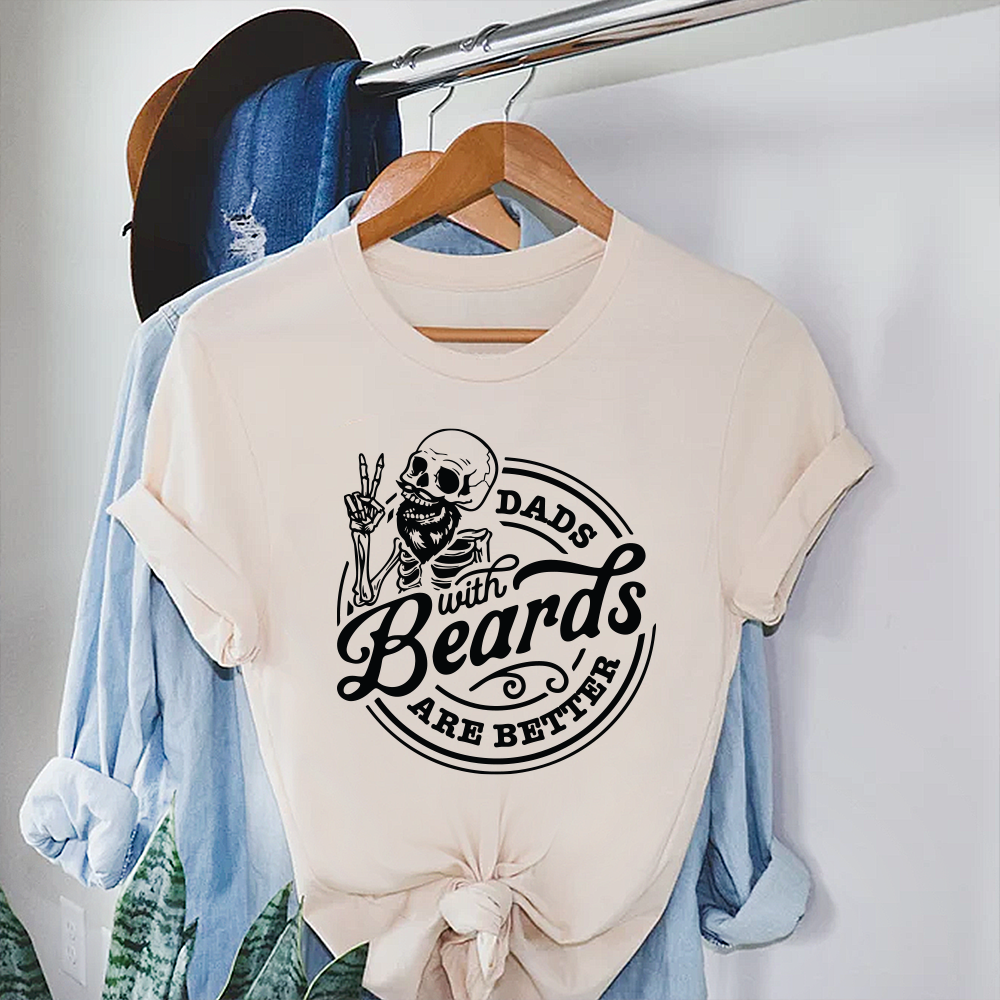 Dads With Beards Are Better Shirt, Father's Day Shirt, Vintage Dad Shirt