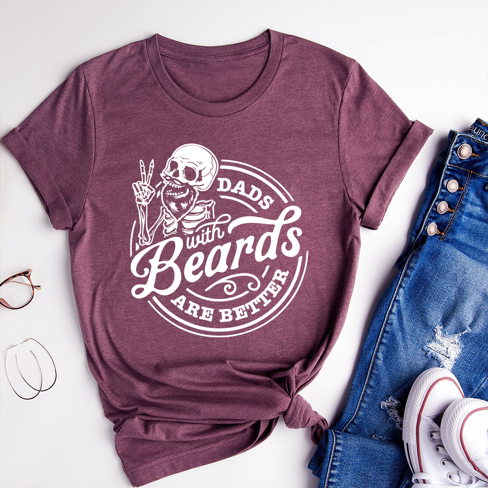 Dads With Beards Are Better Shirt, Father's Day Shirt, Vintage Dad Shirt