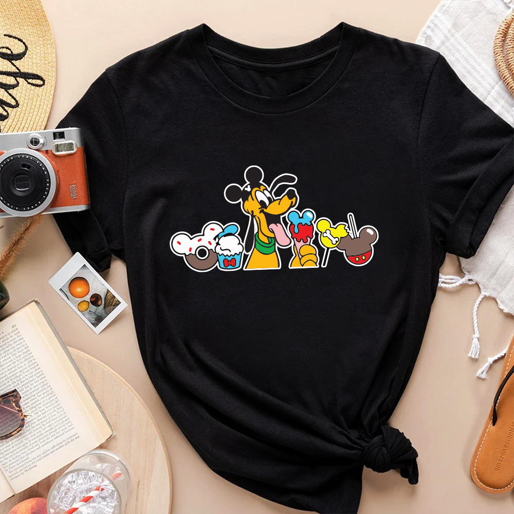 Pluto Snacks T-shirt, Disney Shirts, Disney Vacation Shirt, Disneyworld Shirts, Disney Family Shirt