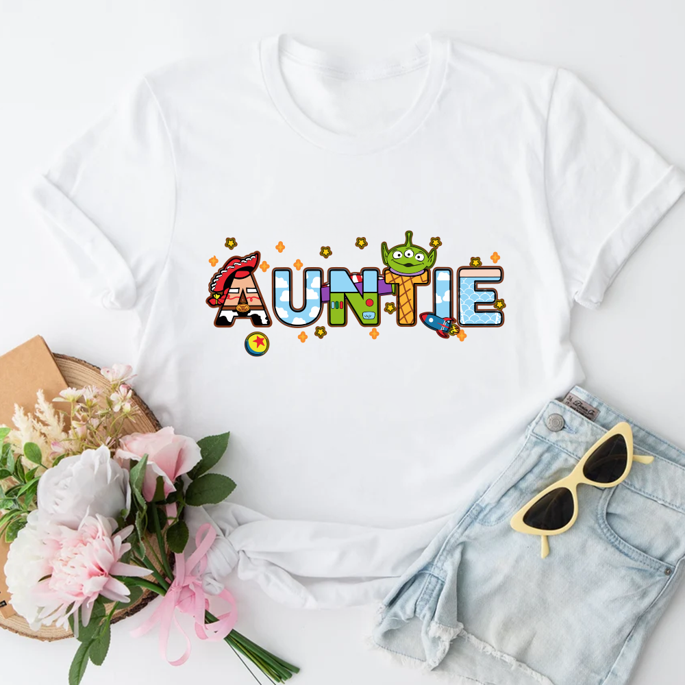 Auntie Toy Story Shirt, Family Toy Story Shirt, Disney Toy Story Gift Shirt, Auntie Gift Tee