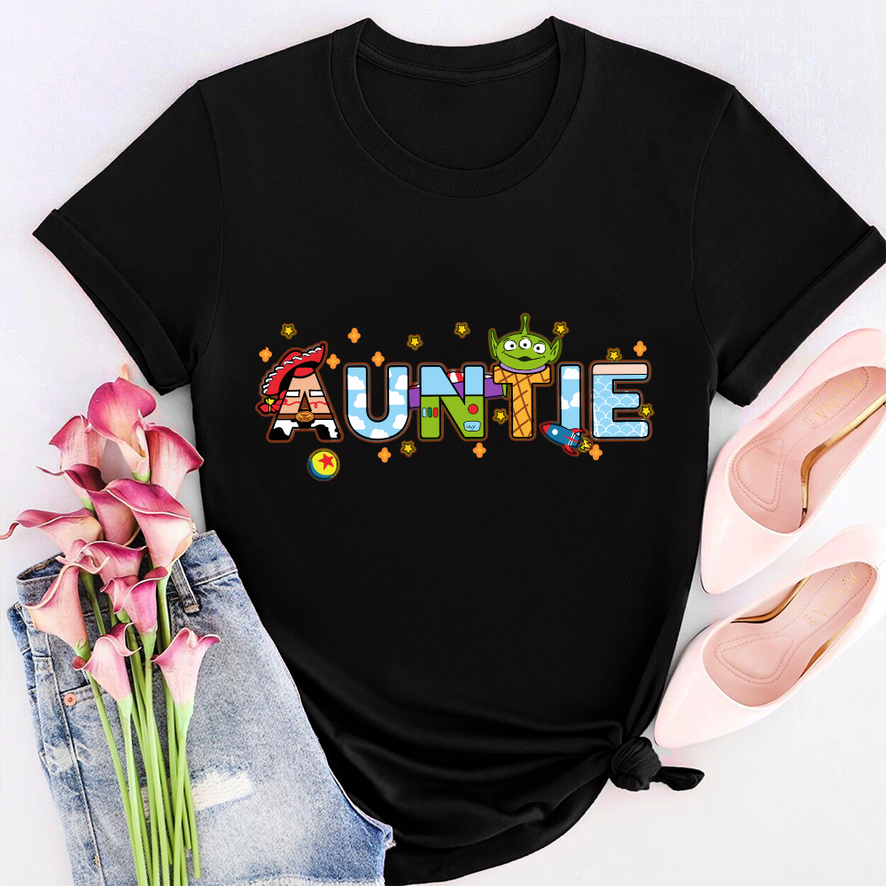 Auntie Toy Story Shirt, Family Toy Story Shirt, Disney Toy Story Gift Shirt, Auntie Gift Tee