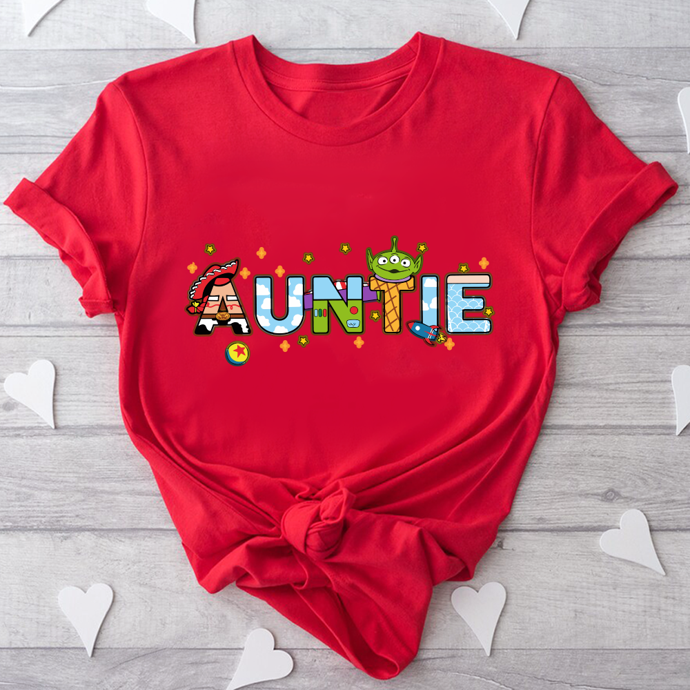 Auntie Toy Story Shirt, Family Toy Story Shirt, Disney Toy Story Gift Shirt, Auntie Gift Tee