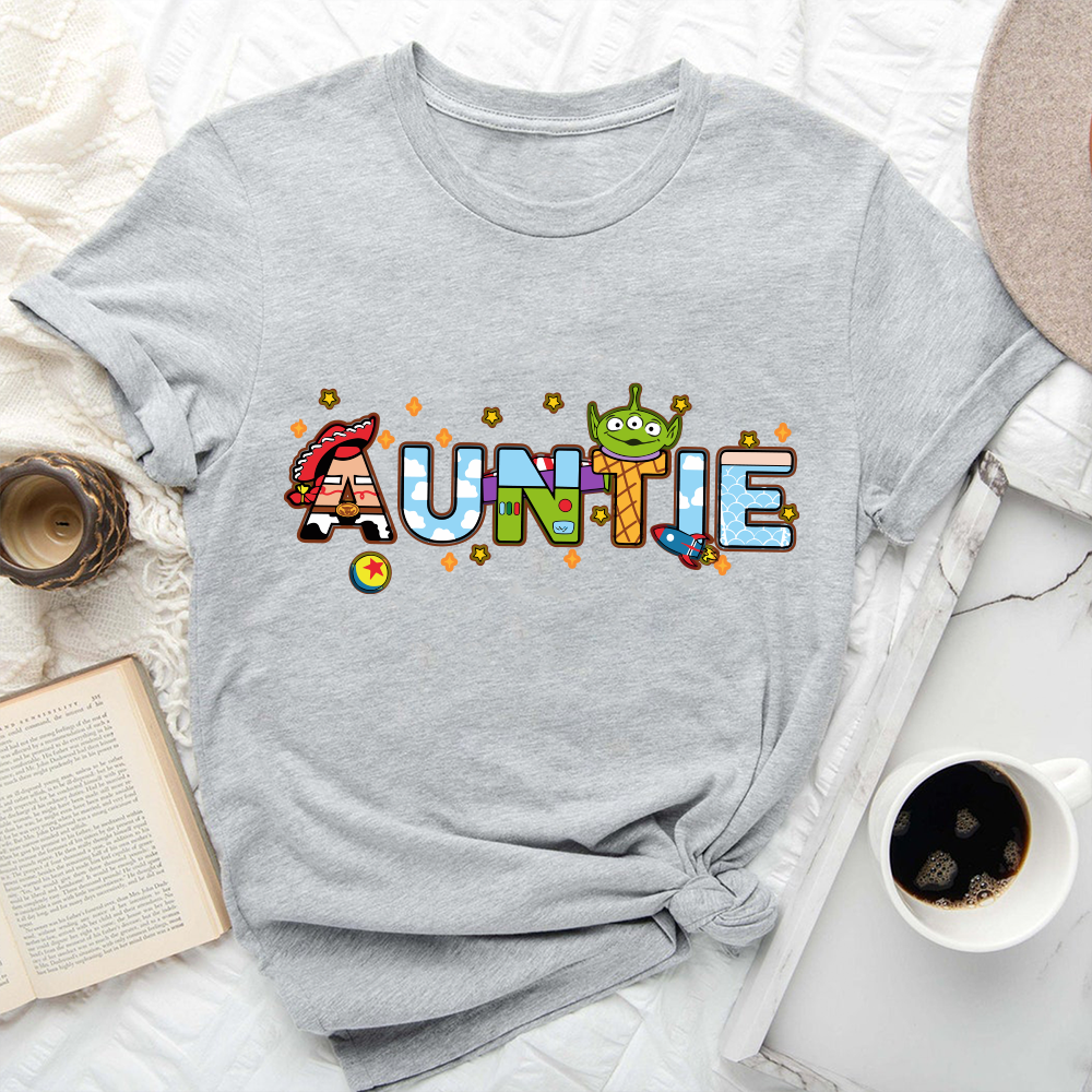 Auntie Toy Story Shirt, Family Toy Story Shirt, Disney Toy Story Gift Shirt, Auntie Gift Tee