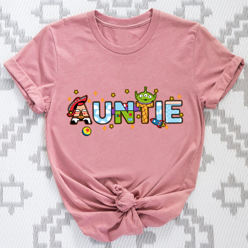 Auntie Toy Story Shirt, Family Toy Story Shirt, Disney Toy Story Gift Shirt, Auntie Gift Tee