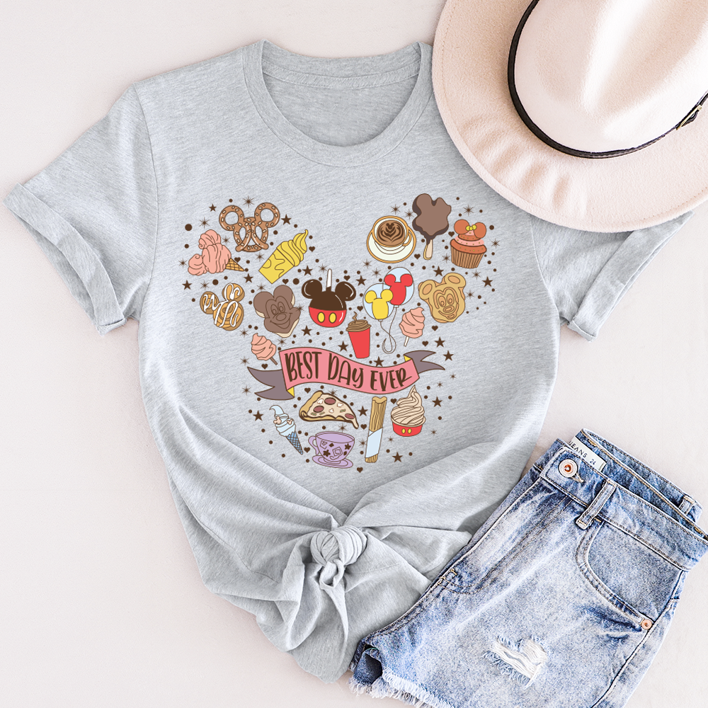 Best Day Ever Shirt, Disney Trip Shirts, Disney For The Snacks Shirt, Disney Vacation Shirt