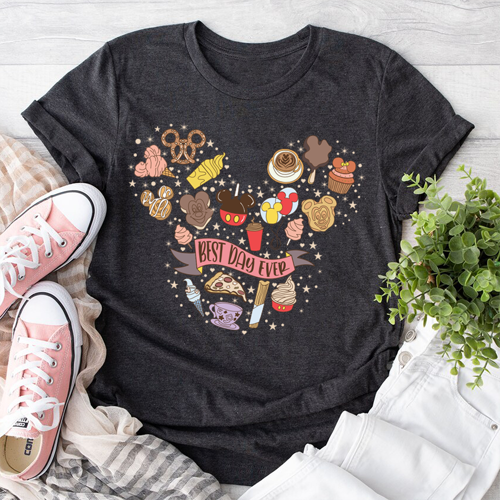 Best Day Ever Shirt, Disney Trip Shirts, Disney For The Snacks Shirt, Disney Vacation Shirt